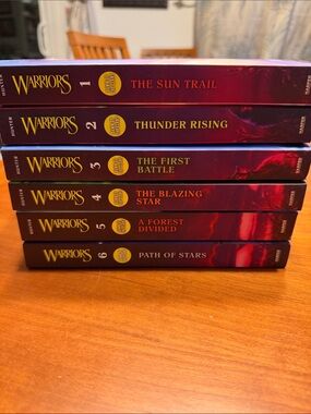 Warriors: Dawn of the clans, six books